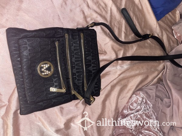 Gold And Black S**y Purse