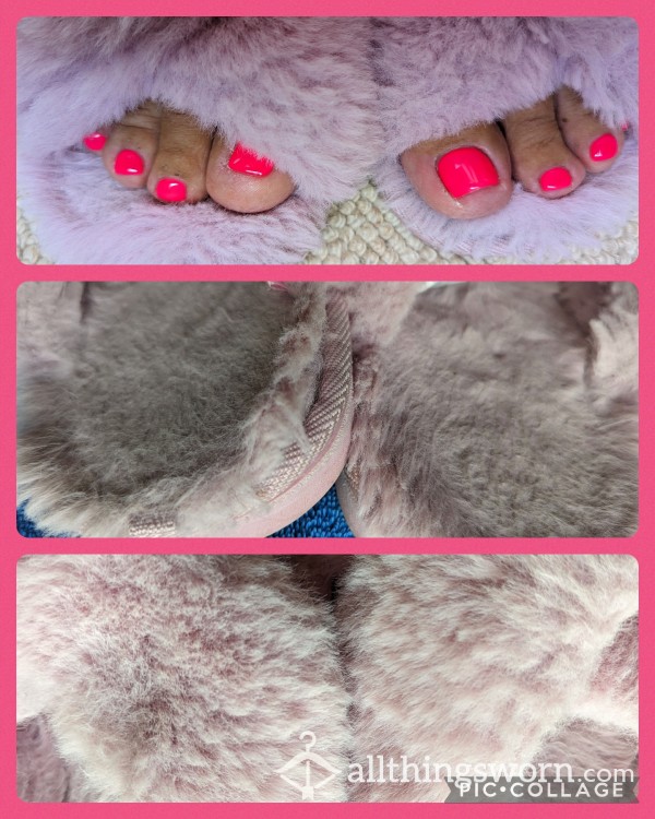 🤤🥵 Gorgeous Feet Sweaty Slippers🥵🤤💦