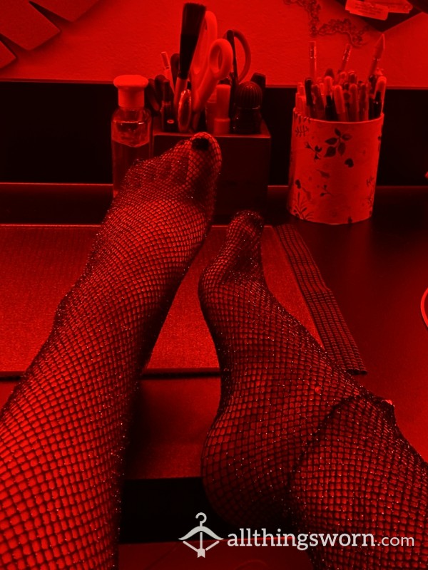 Gothic Fishnets Photo Set