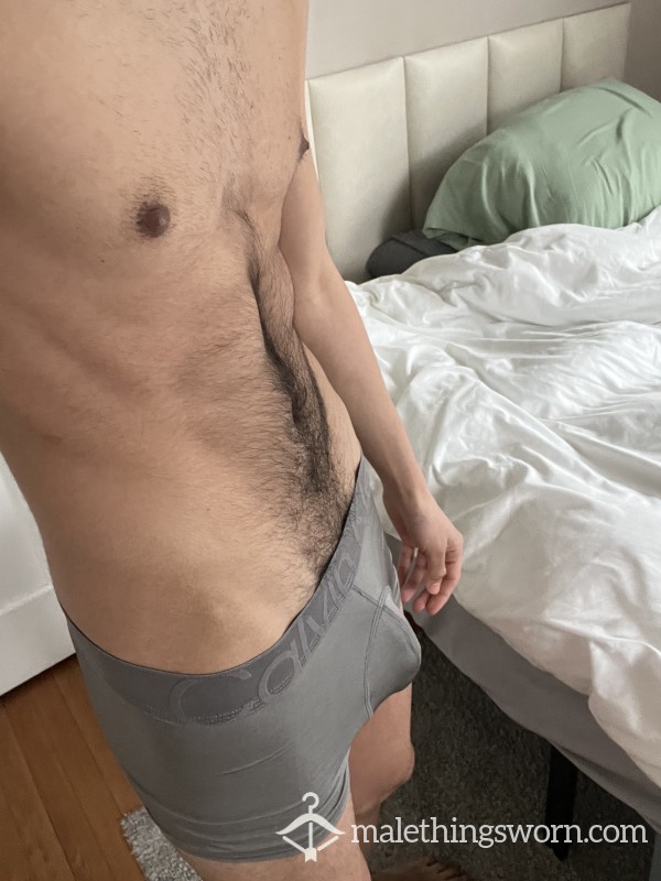 Gray Calvin Klein Trunks