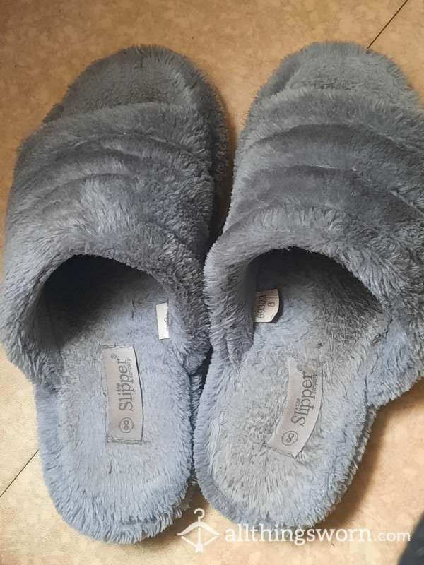 Gray Smelly Slipper