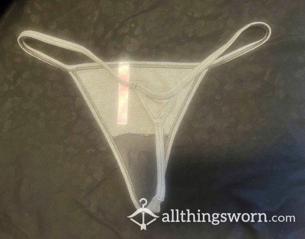 Gray Victoria Secret G-String