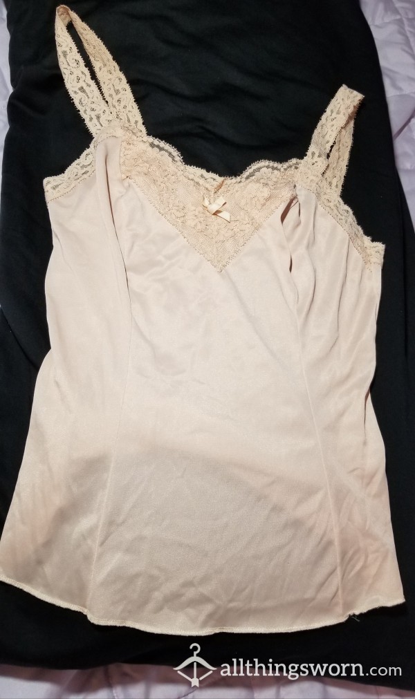 Great Grandmother's Nude Lingerie Top