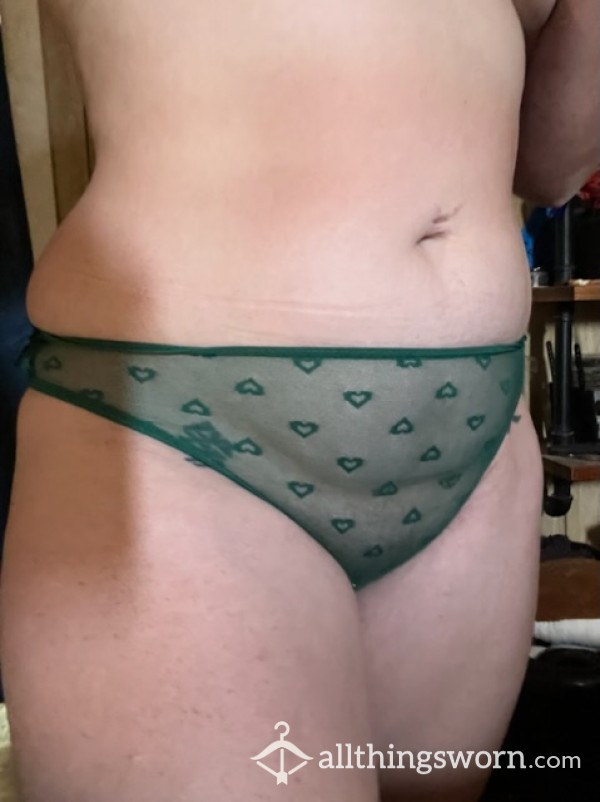 Green Sheer Cheekies