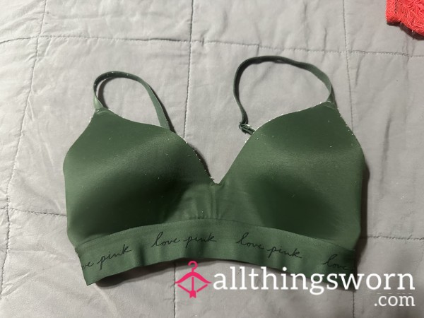 Green Victoria Secret Bra