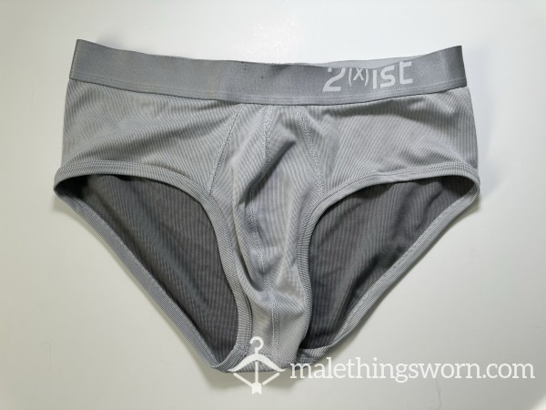 Grey 2xist Men's Brief