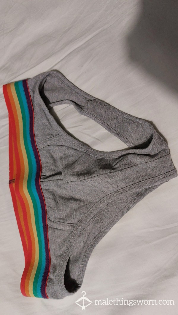 Grey Backless Briefs