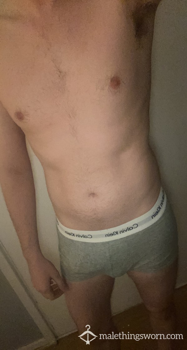 Grey Calvin Klein Boxer Briefs