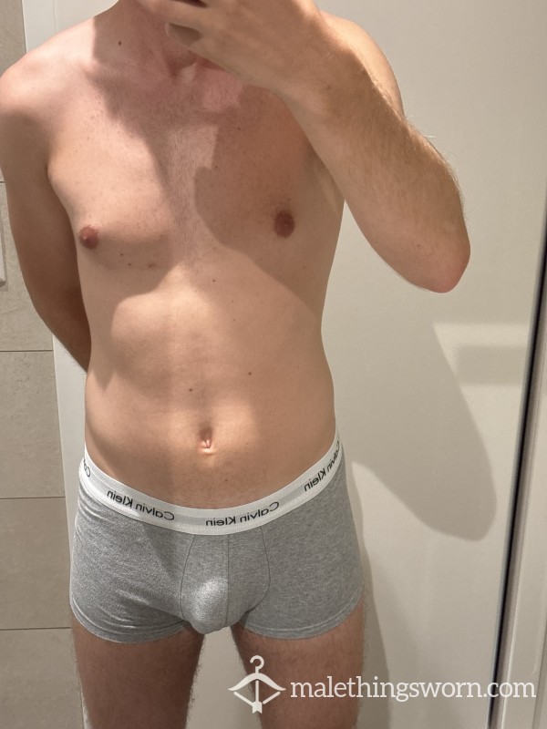 Grey Calvin Klein Boxers