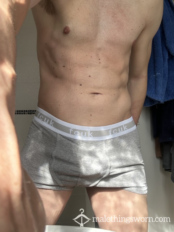 Grey Fcuk Tight Boxers