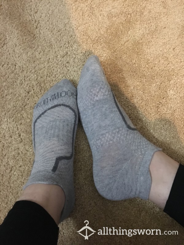 Grey Fruit Of The Loom Socks