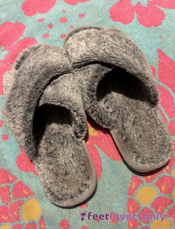 Grey House Slippers