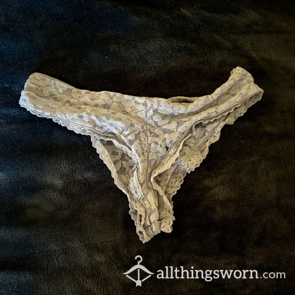 Grey Lace Panty