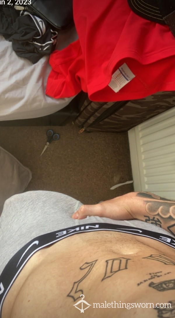 Grey Nike Boxers 5 Day Wear