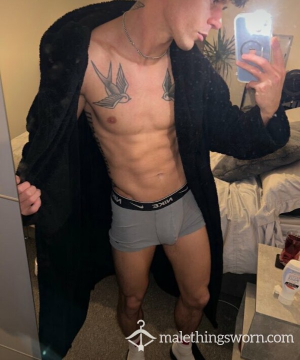 Grey Nike Boxers