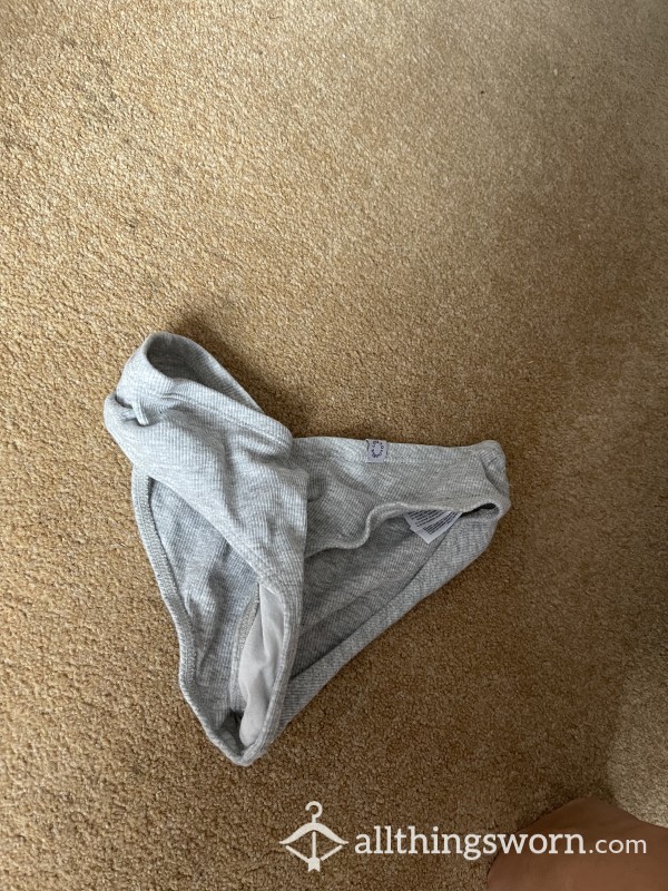 Grey Primark Knickers