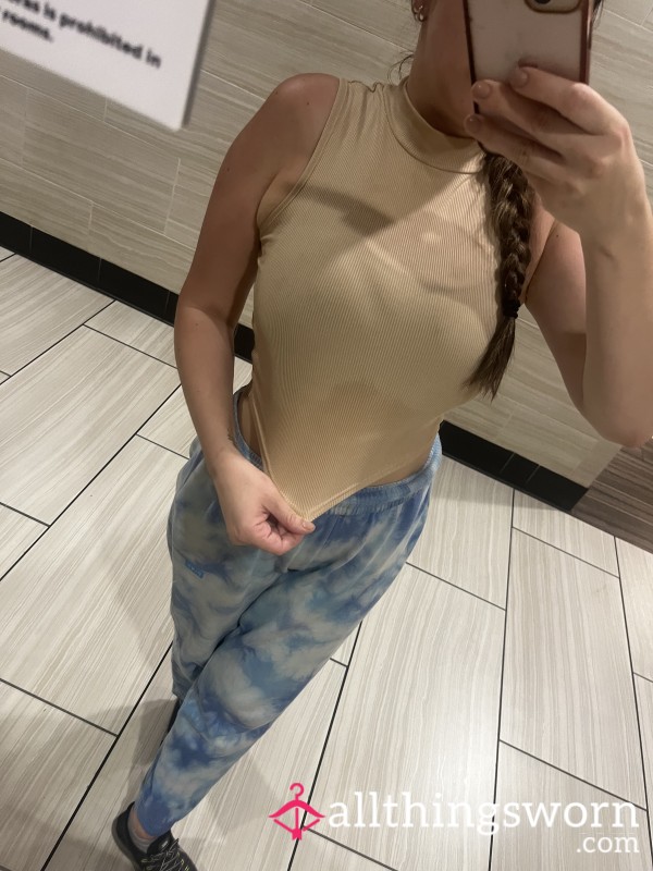 Gym Top Soaked In Sweat ( Worn At The Gym For More Than One Week)