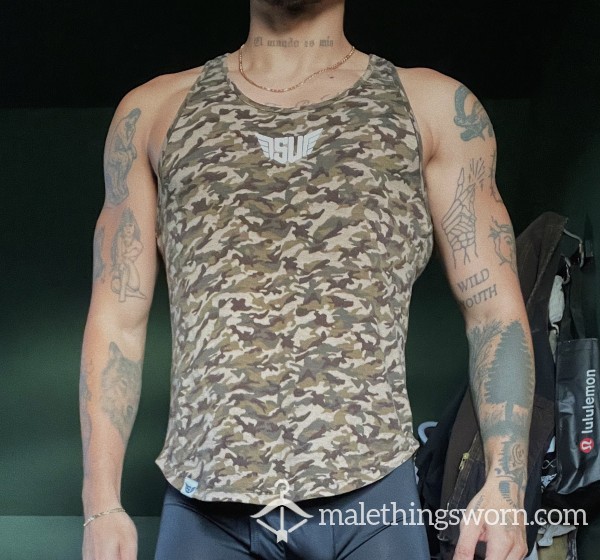 Army Camo Stringer Tank