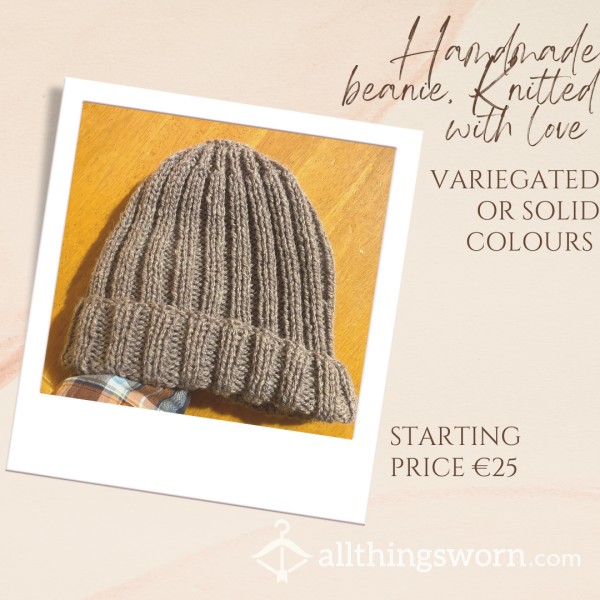 Hamdmade Knitted Custom Beanie