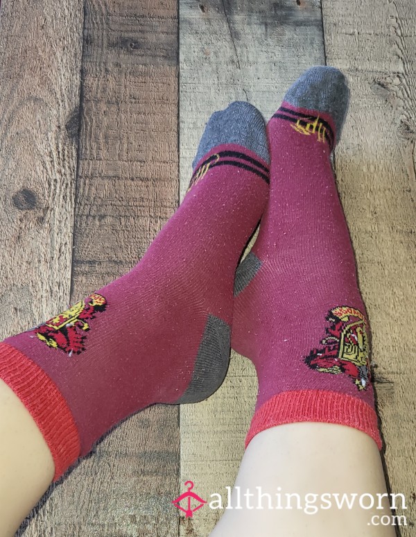 Harry Potter Gryffindor Nerdy Socks