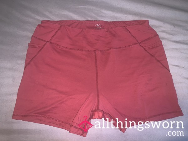 HIGH WAISTED BIKE SHORTS WITH DIAMOND GUSSET