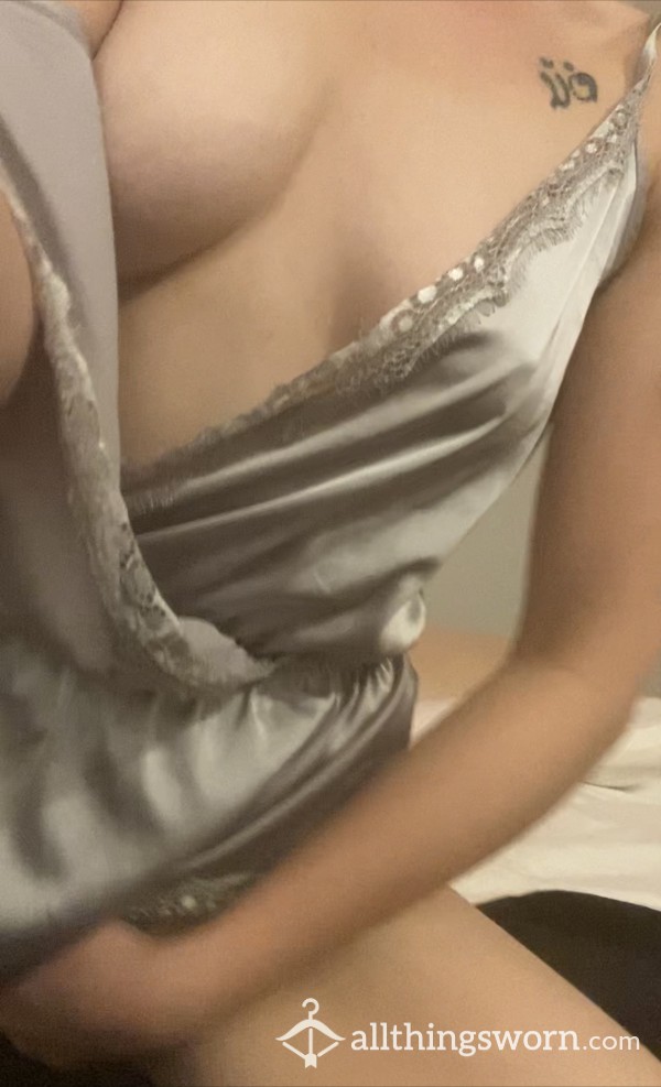 Horny Morning In Silver Teddy