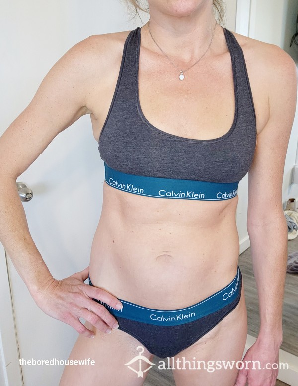 Hot Mom In Calvin Klein Bra