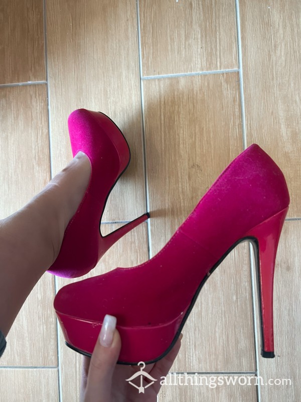 Hot Pink Heels