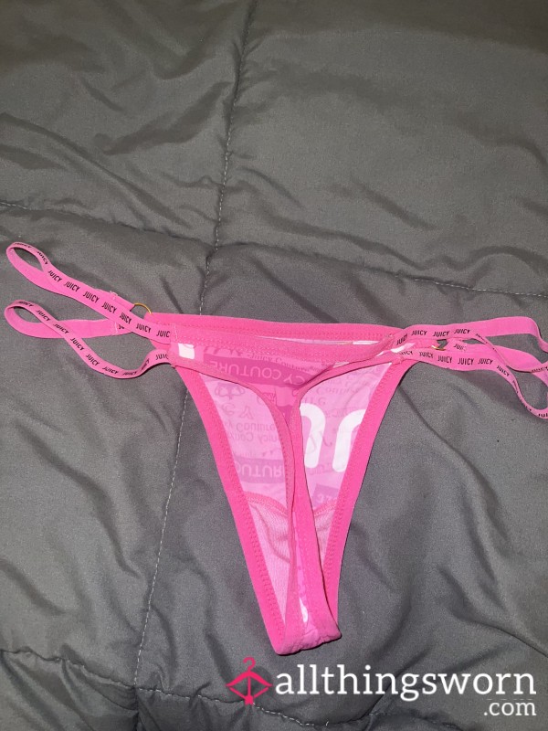 Hot Pink Juicy Thong