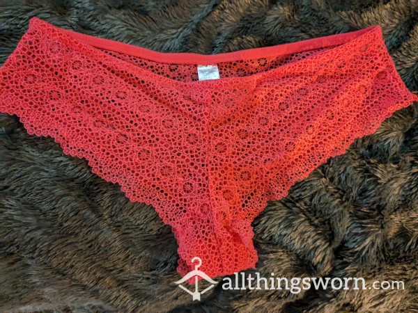 Hot Pink Mesh Panties