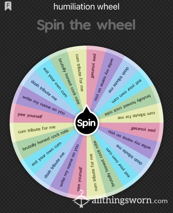 Humiliation Wheel