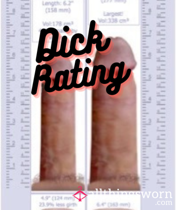 I Will Rate Your D*ck 🍆