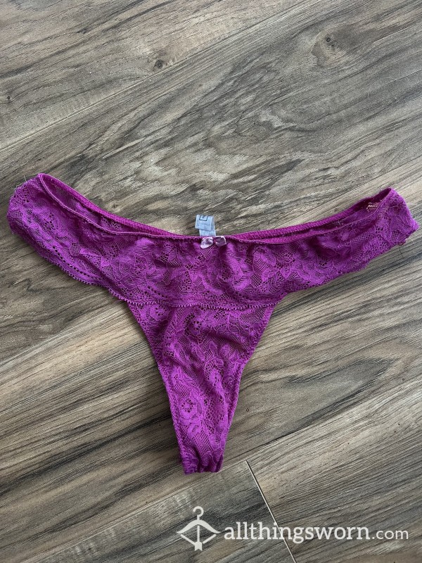 Intimissimi Pink Lace Brazilian Thong💗