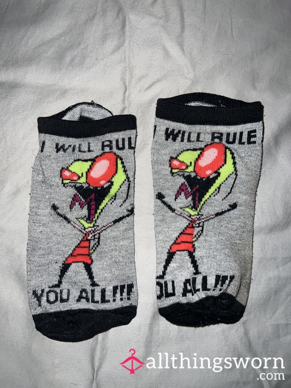 Invader Zim Socks - Custom Wears - Free Shipping