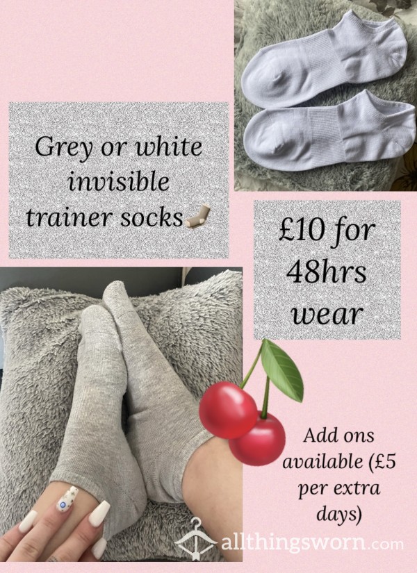 Invisible Trainer Socks🧦 £10