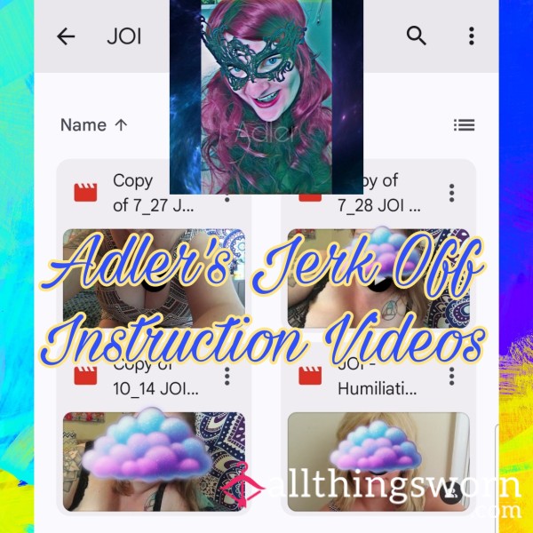 Jerk Off Instruction Videos From Adler