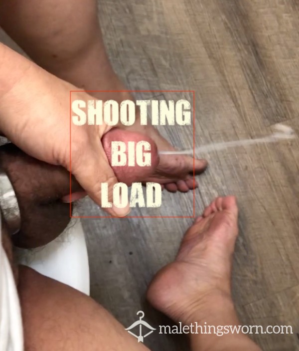 Jerking My C*ck With C*m Shooting