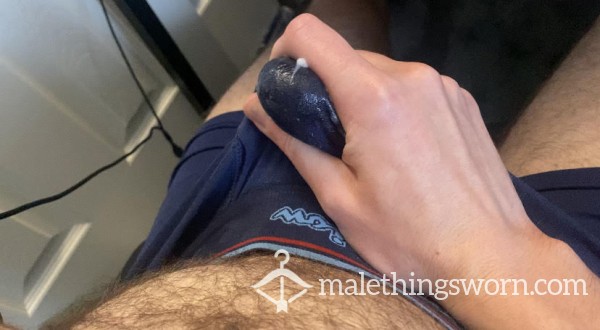 (full Nude) Jerking Off And C*mming In My Already C*m Stained Sweaty Underwear