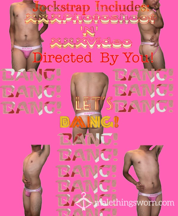 Let's BANG! Jockstrap Pink 💘💖💓 Bang!