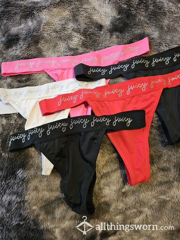 Juicy Thong (size Lg) Choose Color