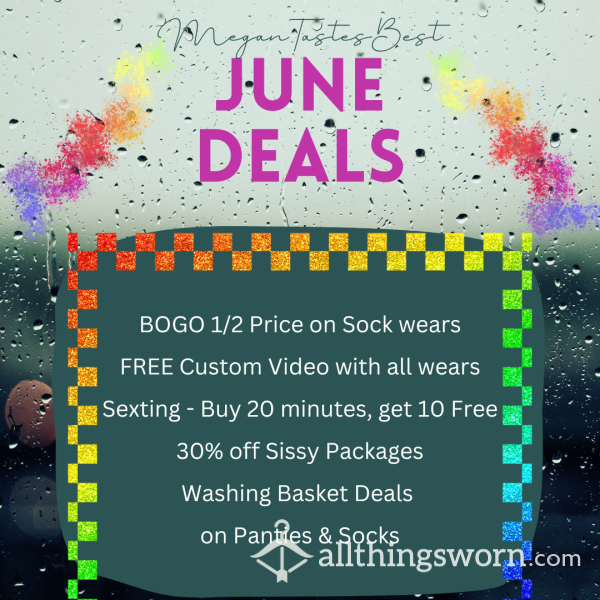 🌻 JUNE DEALS 🌻