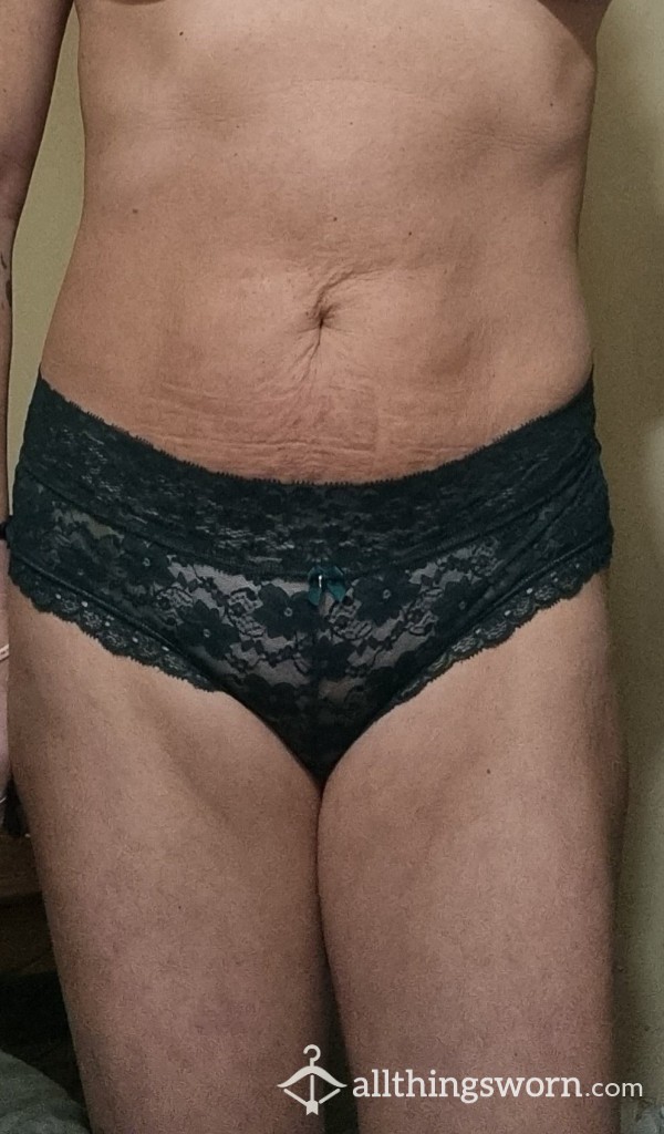 Lace Green Panties