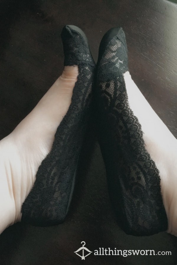 Lace No Show Socks