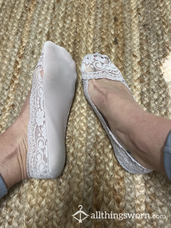 Lace No Show Socks