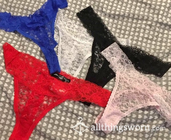 Lace Thongs