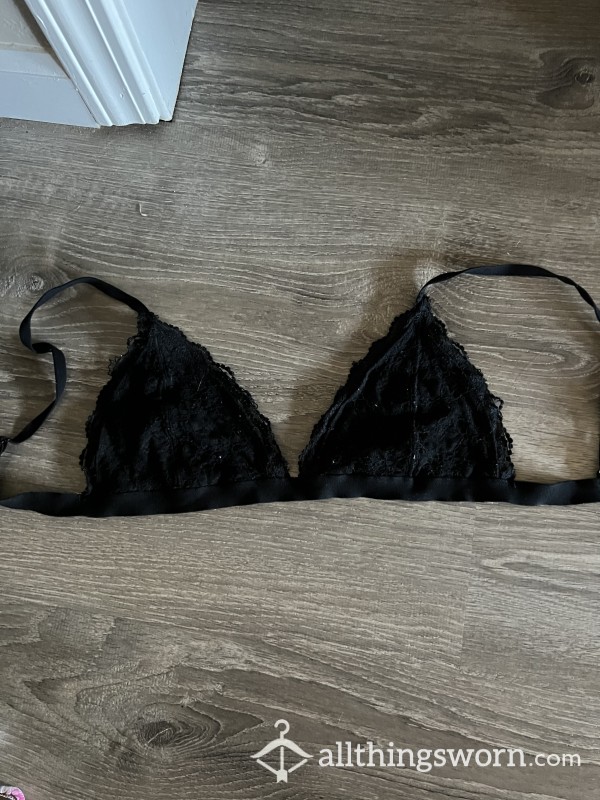 Lacey Black Bralette