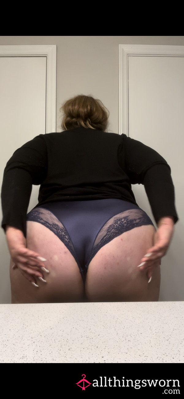 Lacey Blue Panties