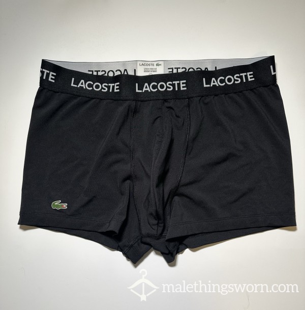 Lacoste Boxer Brief - Large, Black