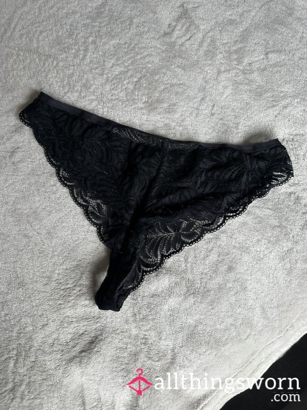 Lacy Black Panties