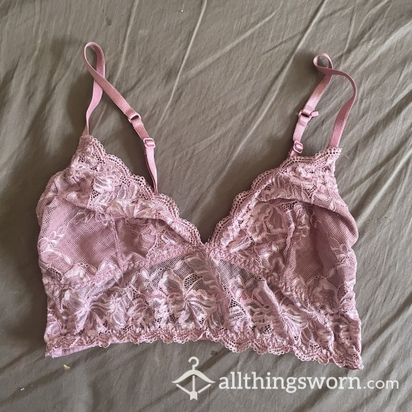 Lacy Pink Bralette